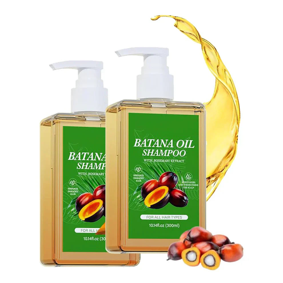 Batana Oil Shampoo for Hair Growth with Rosemary Extract Buy1 Get 1 Free